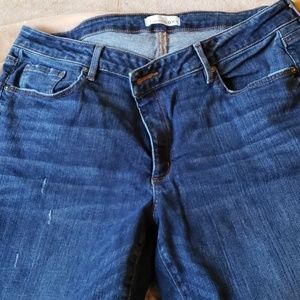 Loft Curvy Skinny jeans